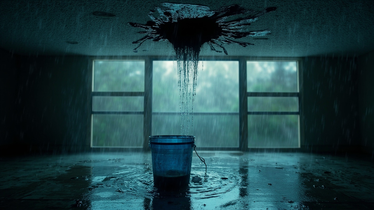 Roof Leaking in Heavy Rain in Miami – 24/7 Emergency Response and Same-Day Damage Control