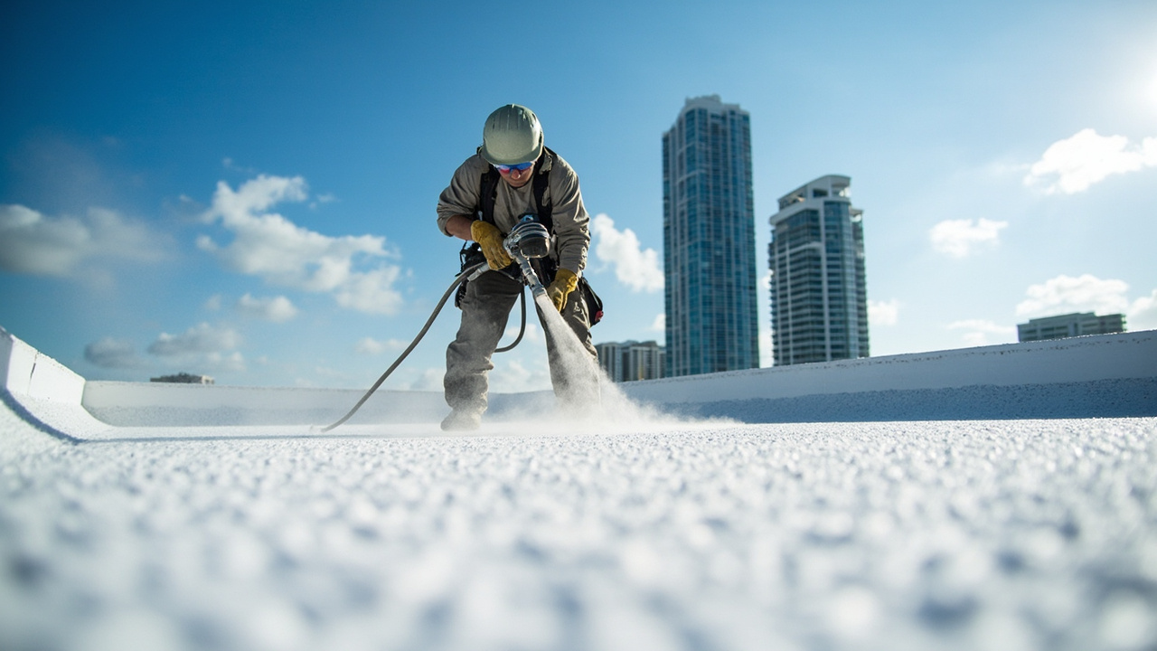 Why Commercial Spray Foam Roofing is Critical for Miami Facilities