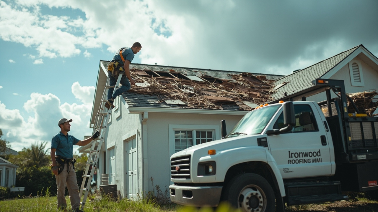 How Ironwood Roofing Miami Stops Storm Damage Progression