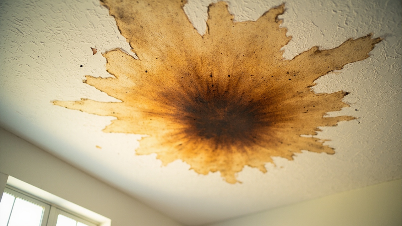 Water Stains on Ceiling in Miami – Expert Diagnosis and Permanent Repair to Stop Hidden Roof Damage