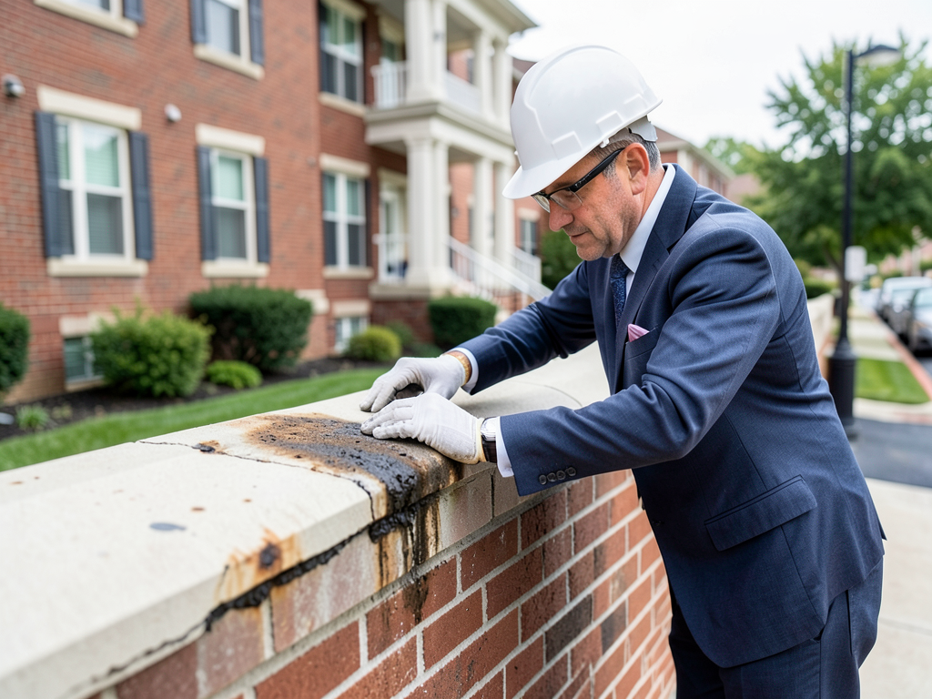 Managing Parapet Wall Leaks and Cap Flashing Issues for Brickell Townhomes