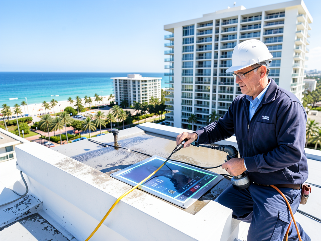 Managing roof maintenance for south beach condo as