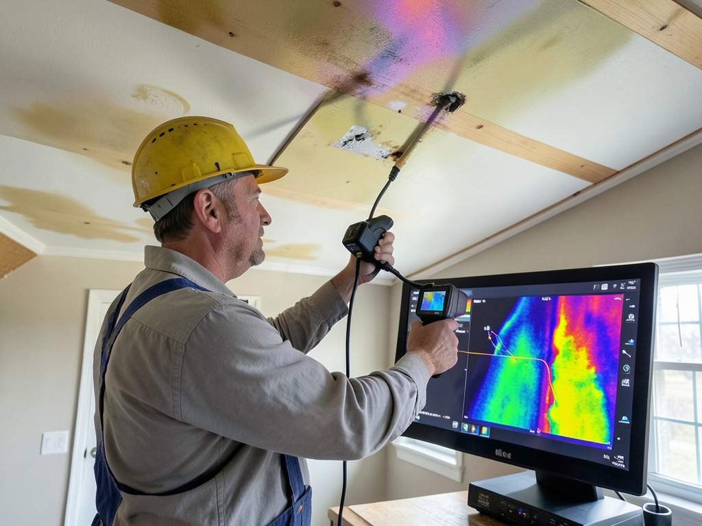 Preventing hidden mold growth under the roof decki
